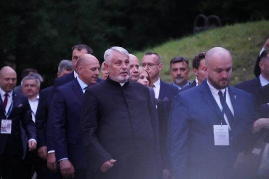 Karol Nawrocki w Chełmie. Uczcił ofiary Krwawej Niedzieli na Wołyniu - galeria zdjęć