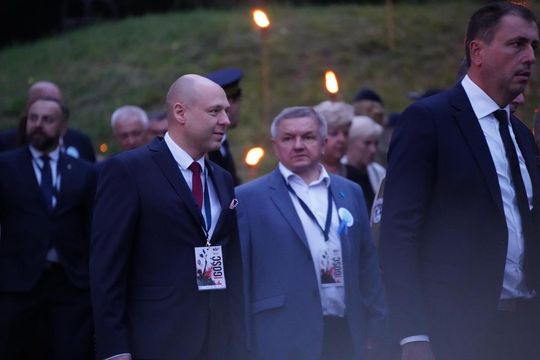 Karol Nawrocki w Chełmie. Uczcił ofiary Krwawej Niedzieli na Wołyniu - galeria zdjęć