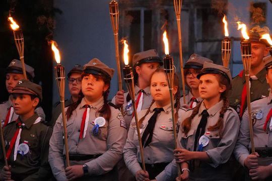 Karol Nawrocki w Chełmie. Uczcił ofiary Krwawej Niedzieli na Wołyniu - galeria zdjęć