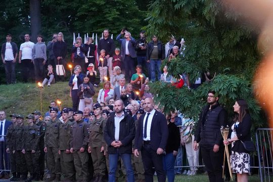 Karol Nawrocki w Chełmie. Uczcił ofiary Krwawej Niedzieli na Wołyniu - galeria zdjęć