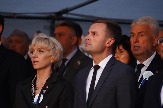 Karol Nawrocki w Chełmie. Uczcił ofiary Krwawej Niedzieli na Wołyniu - galeria zdjęć