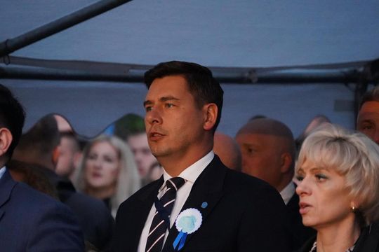 Karol Nawrocki w Chełmie. Uczcił ofiary Krwawej Niedzieli na Wołyniu - galeria zdjęć