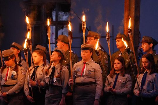 Karol Nawrocki w Chełmie. Uczcił ofiary Krwawej Niedzieli na Wołyniu - galeria zdjęć