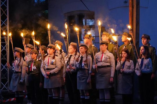 Karol Nawrocki w Chełmie. Uczcił ofiary Krwawej Niedzieli na Wołyniu - galeria zdjęć