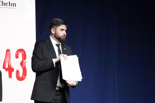 Karol Nawrocki w Chełmie. Uczcił ofiary Krwawej Niedzieli na Wołyniu - galeria zdjęć