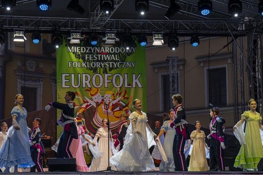 Międzynarodowy Festiwal Folklorystyczny Eurofolk w Zamościu - galeria zdjęć