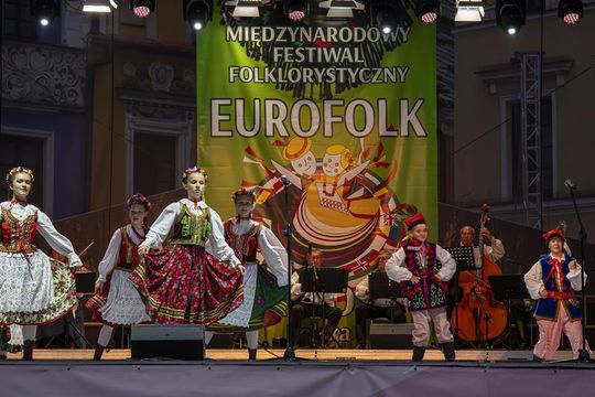 Międzynarodowy Festiwal Folklorystyczny Eurofolk w Zamościu - galeria zdjęć