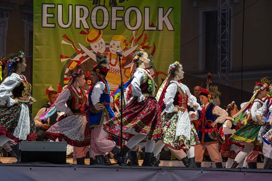 Międzynarodowy Festiwal Folklorystyczny Eurofolk w Zamościu - galeria zdjęć