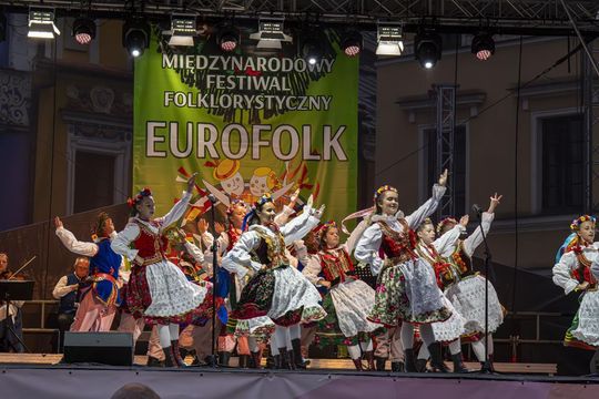 Międzynarodowy Festiwal Folklorystyczny Eurofolk w Zamościu - galeria zdjęć