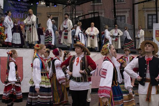 Międzynarodowy Festiwal Folklorystyczny Eurofolk w Zamościu - galeria zdjęć