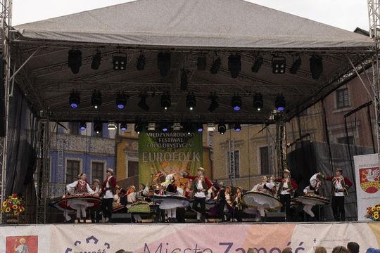 Międzynarodowy Festiwal Folklorystyczny Eurofolk w Zamościu - galeria zdjęć