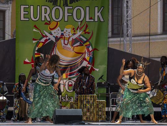 Festiwal Eurofolk w Zamościu. Koncerty na scenie na Rynku Wielkim [ZDJĘCIA]