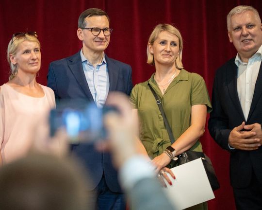 Mateusz Morawiecki z wizytą w Tomaszowie Lubelskim - galeria zdjęć