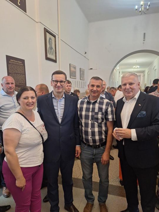 Mateusz Morawiecki z wizytą w Tomaszowie Lubelskim - galeria zdjęć