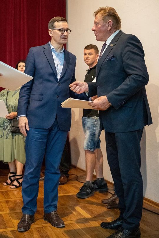 Mateusz Morawiecki z wizytą w Tomaszowie Lubelskim - galeria zdjęć Mateusz Morawiecki z wizytą w Tomaszowie Lubelskim - galeria zdjęć