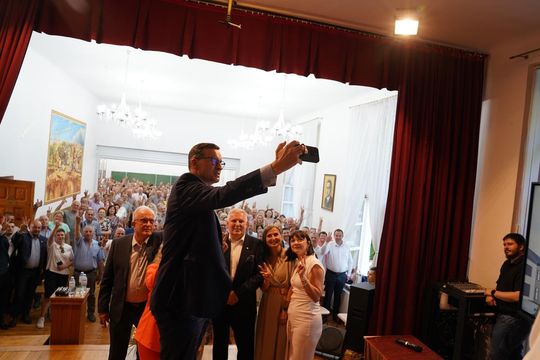Mateusz Morawiecki z wizytą w Tomaszowie Lubelskim - galeria zdjęć