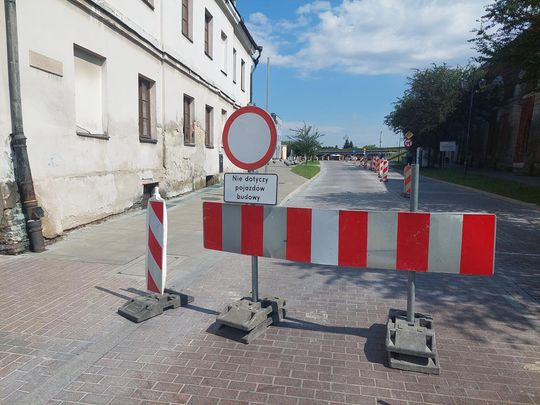 Zamość: Remont ulicy Łukasińskiego - galeria zdjęć