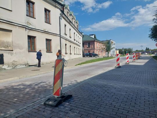 Zamość: Remont ulicy Łukasińskiego - galeria zdjęć