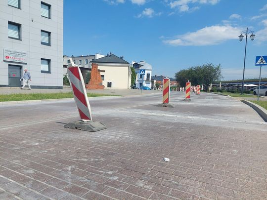 Zamość: Remont ulicy Łukasińskiego - galeria zdjęć