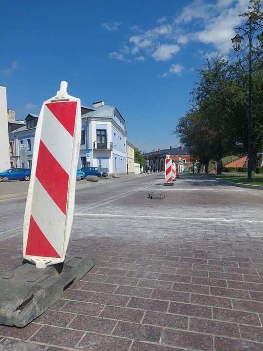 Zamość: Remont ulicy Łukasińskiego - galeria zdjęć