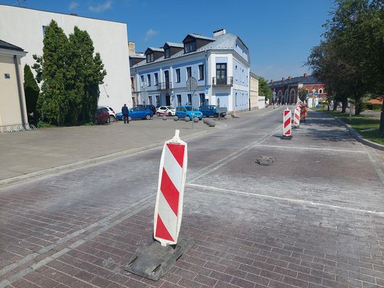 Zamość: Remont ulicy Łukasińskiego - galeria zdjęć