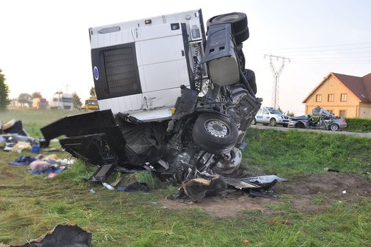 Wypadek na DK2 w Międzyrzecu Podlaskim - galeria zdjęć Wypadek na DK2 w Międzyrzecu Podlaskim - galeria zdjęć