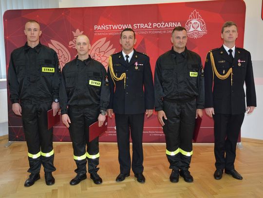 Ślubowanie nowych strażaków w Zamościu [ZDJECIA]