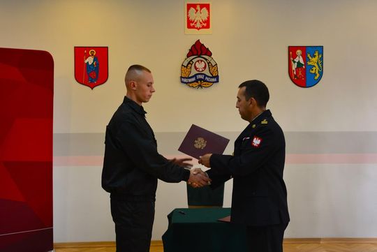 Ślubowanie strażaków w PSP Zamość - galeria zdjęć