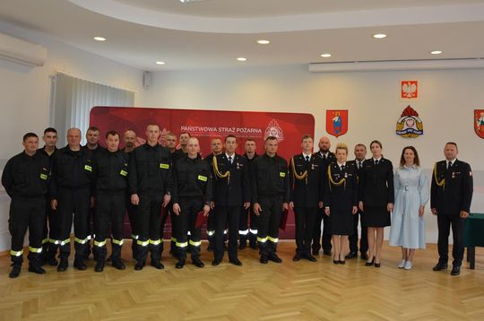 Ślubowanie strażaków w PSP Zamość - galeria zdjęć