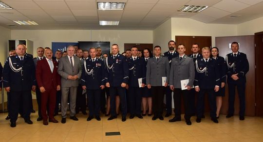 Święto Policji w KPP w Tomaszowie Lubelskim - galeria zdjeć