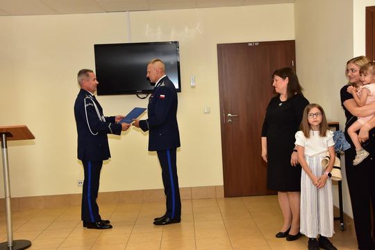 Święto Policji w KPP w Tomaszowie Lubelskim - galeria zdjeć