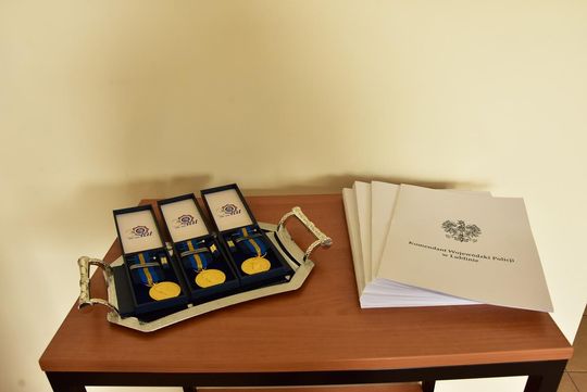 Święto Policji w KPP w Tomaszowie Lubelskim - galeria zdjeć