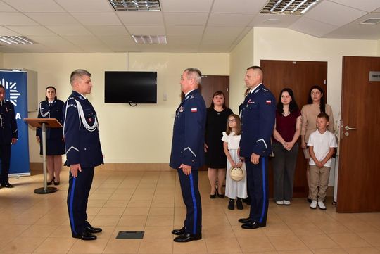 Święto Policji w KPP w Tomaszowie Lubelskim - galeria zdjeć