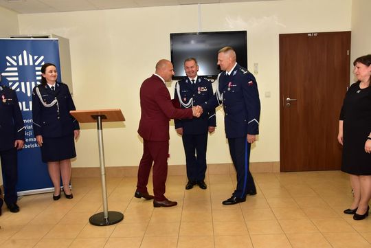 Święto Policji w KPP w Tomaszowie Lubelskim - galeria zdjeć