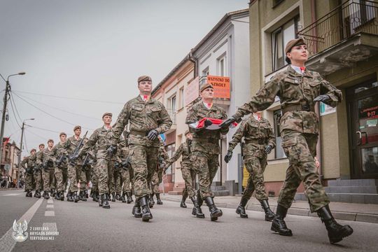 Ochotnicy 2LBOT złożyli przysięgę w Parczewie.