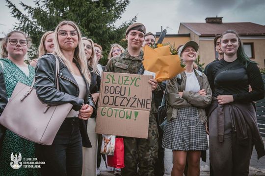 Ochotnicy 2LBOT złożyli przysięgę w Parczewie.