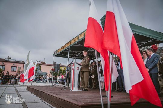 Ochotnicy 2LBOT złożyli przysięgę w Parczewie.