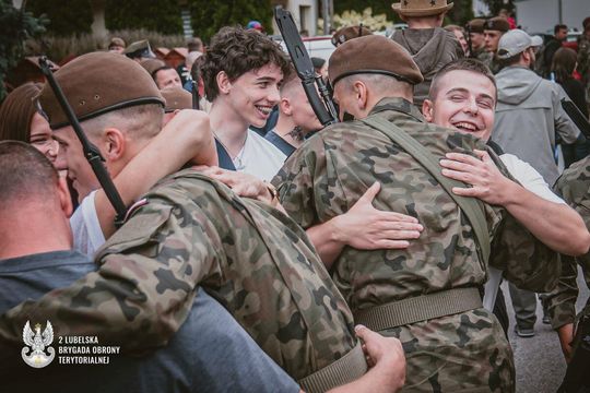 Ochotnicy 2LBOT złożyli przysięgę w Parczewie.