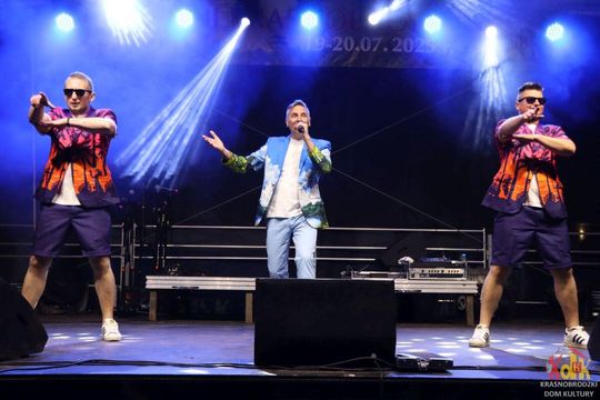 Dni Krasnobrodu 2025.  LOKA, Skaner, LETNI bawili publiczność