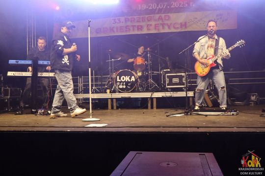 Dni Krasnobrodu 2025.  LOKA, Skaner, LETNI bawili publiczność