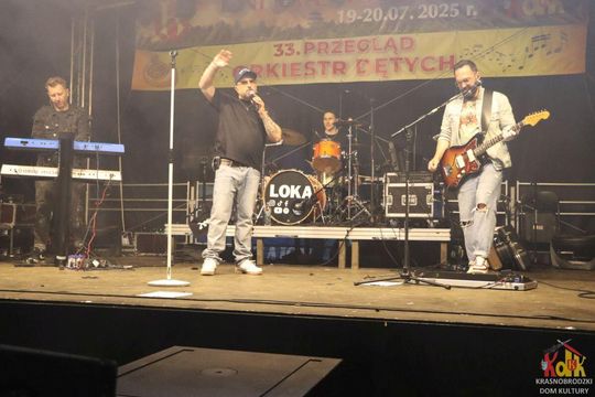 Dni Krasnobrodu 2025.  LOKA, Skaner, LETNI bawili publiczność