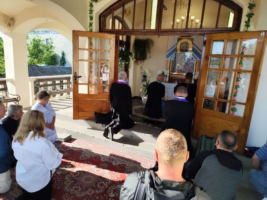 Pielgrzymi z Bełza już w drodze na Jasną Górę [ZDJĘCIA]