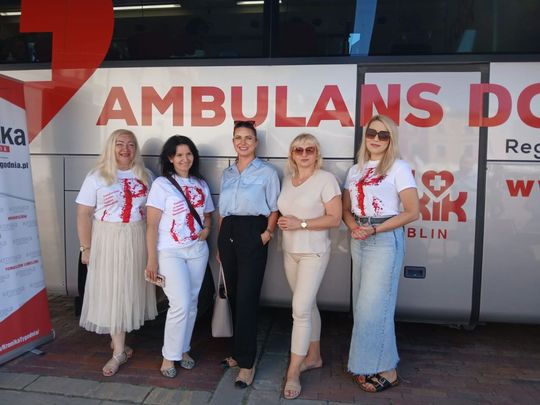 Zamość: Akcja poboru krwi w rocznicę Powstania Warszawskiego [ZDJĘCIA]