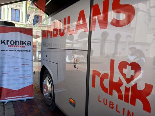 Zamość: Akcja poboru krwi w rocznicę Powstania Warszawskiego [ZDJĘCIA]