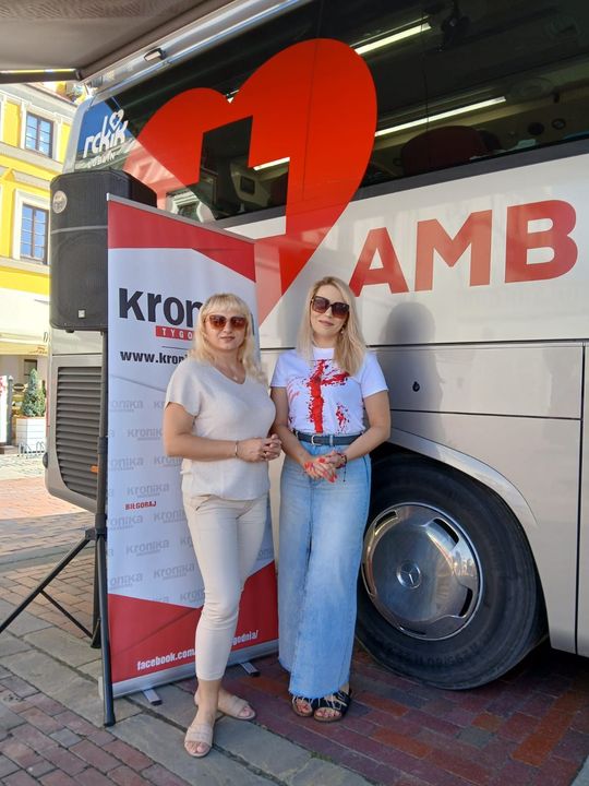 Zamość: Akcja poboru krwi w rocznicę Powstania Warszawskiego [ZDJĘCIA]