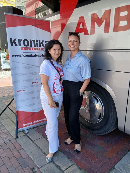 Zamość: Akcja poboru krwi w rocznicę Powstania Warszawskiego [ZDJĘCIA]