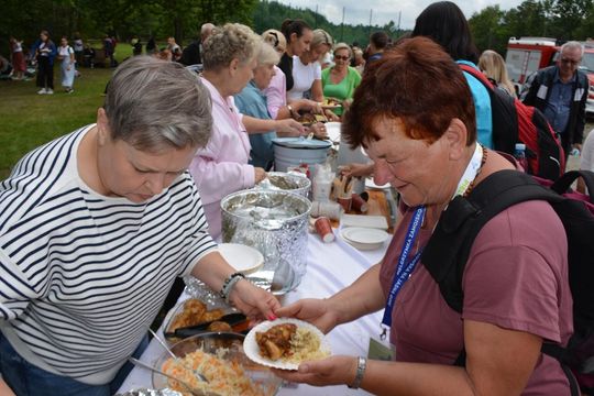 Piesza Pielgrzymka Diecezji Zamojsko-Lubaczowskiej na Jasną Górę z postojem w gminie Biłgoraj.
