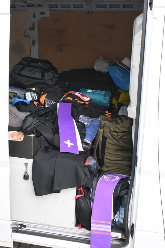 Piesza Pielgrzymka Diecezji Zamojsko-Lubaczowskiej na Jasną Górę z postojem w gminie Biłgoraj.