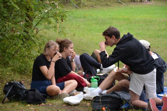 Piesza Pielgrzymka Diecezji Zamojsko-Lubaczowskiej na Jasną Górę z postojem w gminie Biłgoraj.