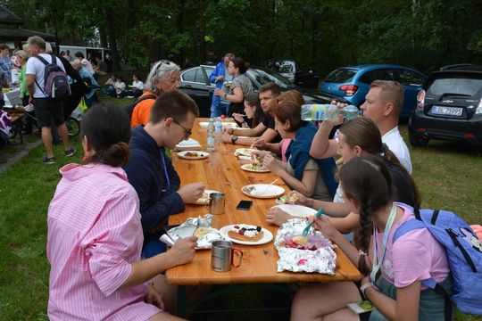 Piesza Pielgrzymka Diecezji Zamojsko-Lubaczowskiej na Jasną Górę z postojem w gminie Biłgoraj.